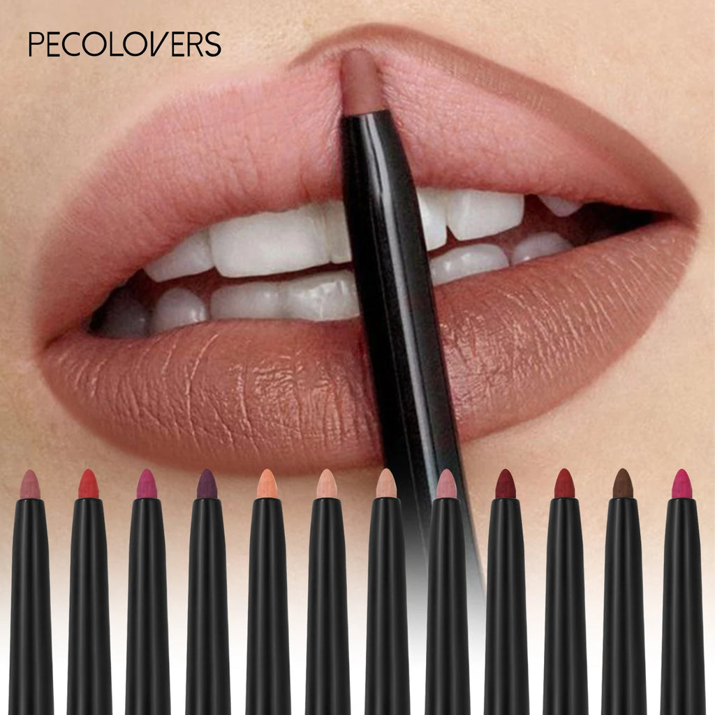 Lip Liner 12 Colors  Makeup