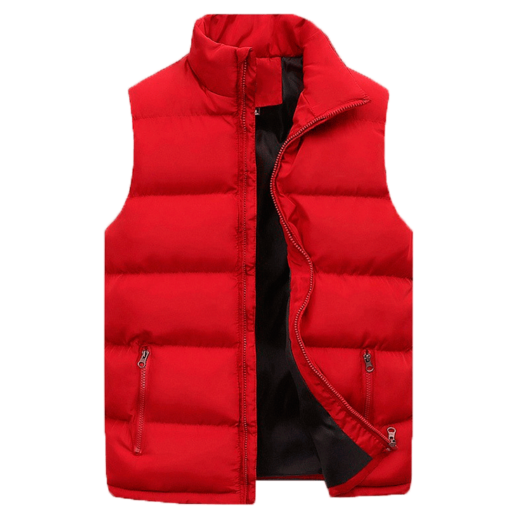 Winter Men Vest Cotton Casual Sleeveless