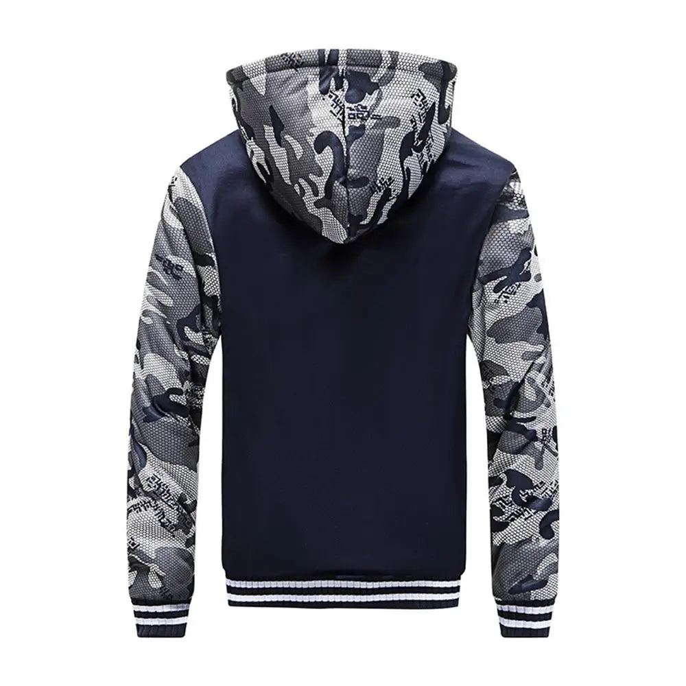 Fleece Long Sleeve Winter Jackets for Men