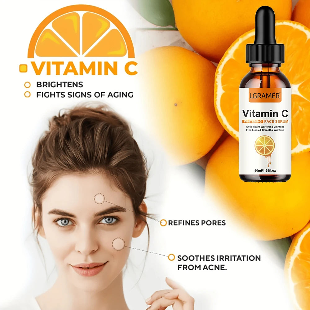 Vitamin C Facial Essence  Dark Spot Remover  Facial Skin Care 30ml