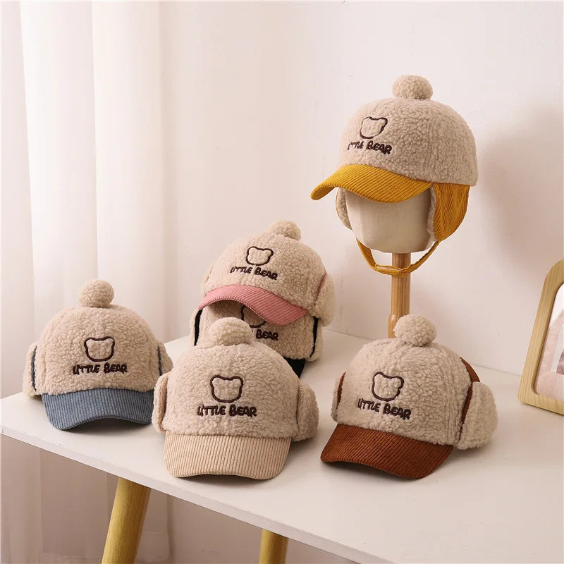 Korean Cute Bear Hat Children's kids