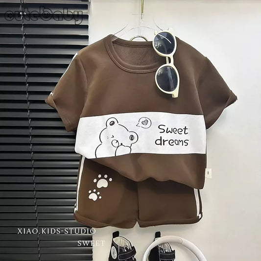 Korean Fashion Toddler Sports Clothing kids