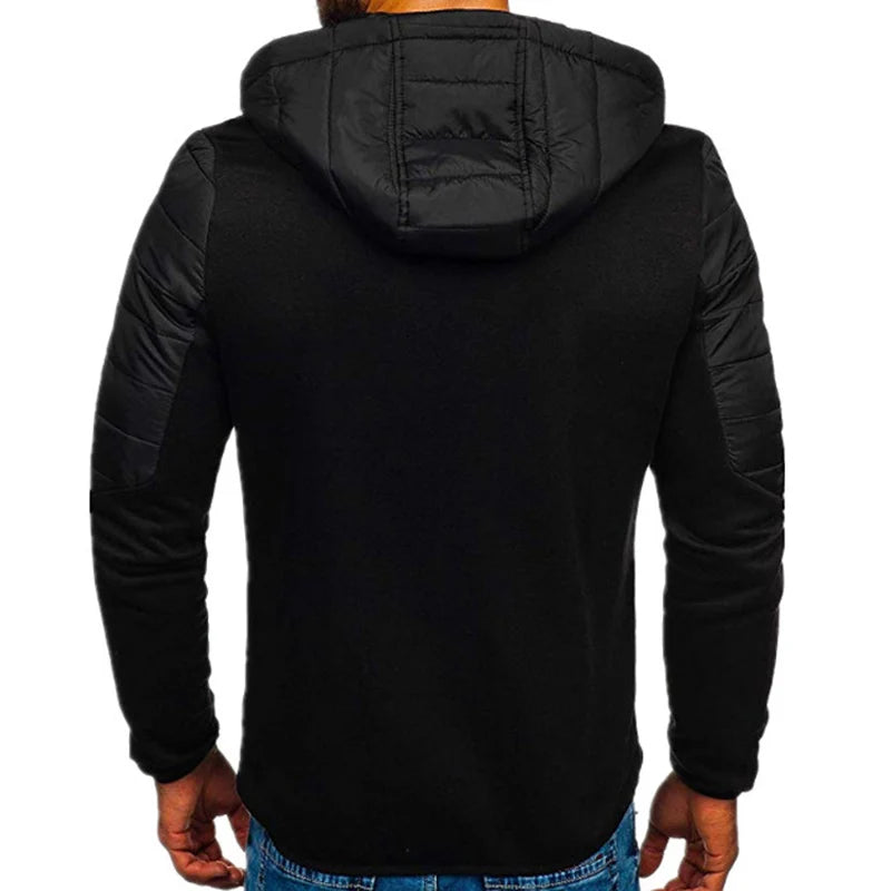 Men's Hoodies Casual Long Sleeve Zip Up