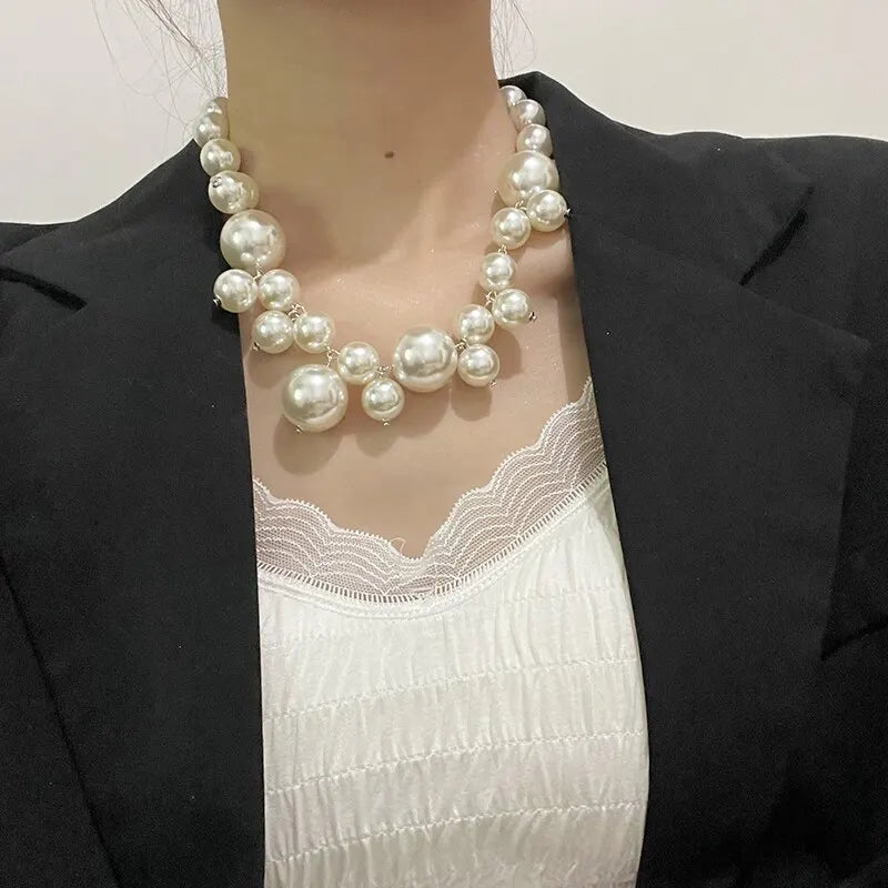 Elegant Imitation Pearl Women's Necklace - Ashmeetdesigns 