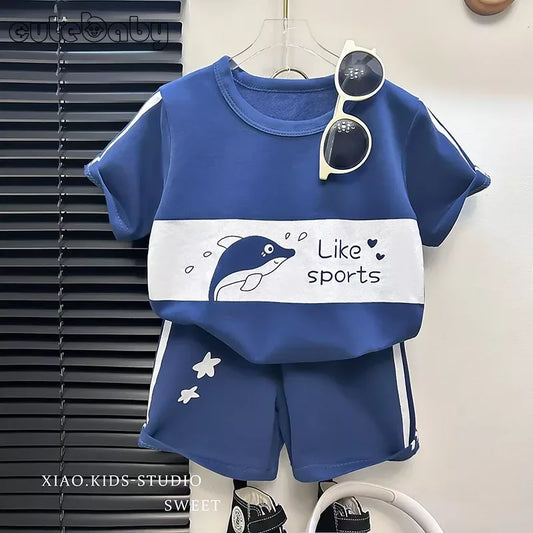 Korean Fashion Toddler Sports Clothing kids