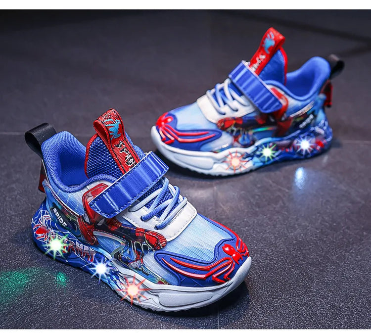 Disney Boys' LED Shoes Sneakers Size 27-37 kids