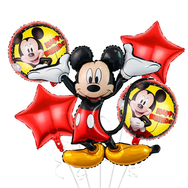 Mickey Mouse Birthday Party Decorations Paper Napkin Plate Cup for Kids