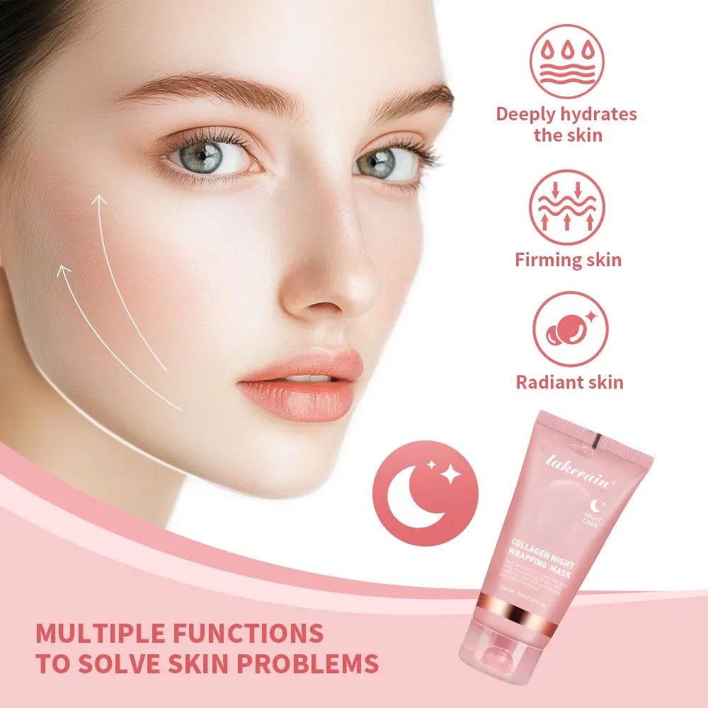 Collagen Overnight Wrapping Peel Off Facial Mask  75ml