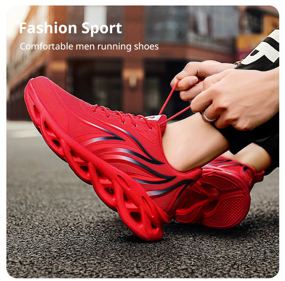 Flame Printed  Running Shoes Sneakers Men