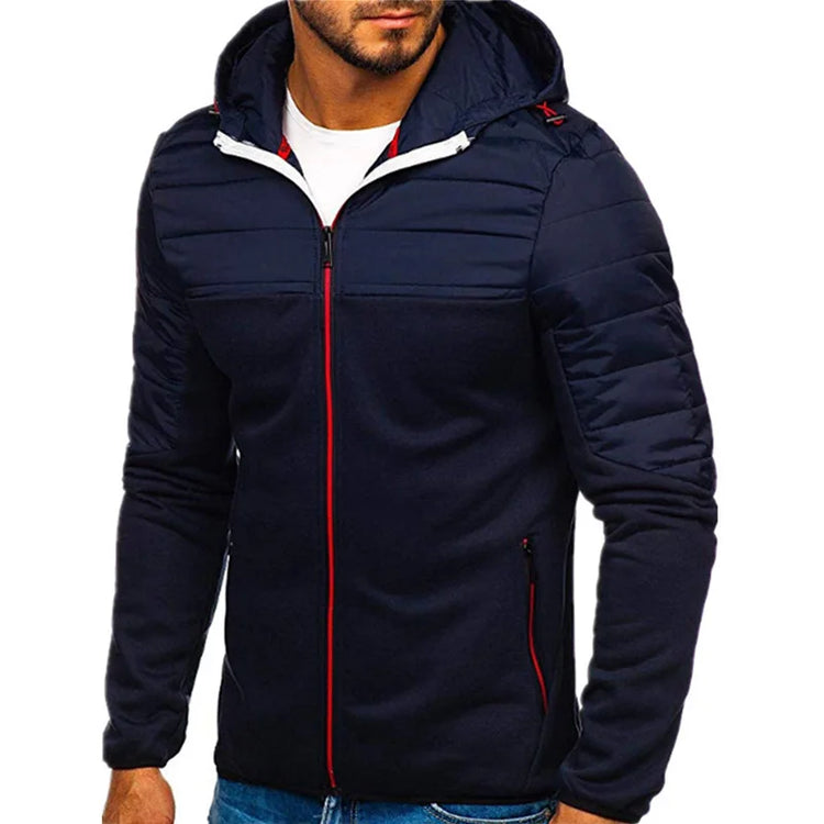 Men's Hoodies Casual Long Sleeve Zip Up