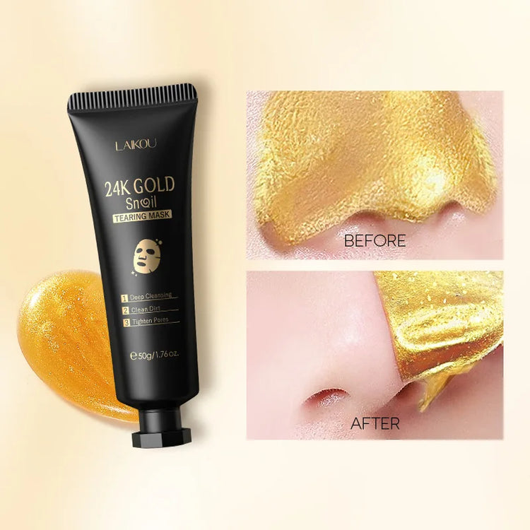 Peeling Face Mask Anti Wrinkle 24K Gold