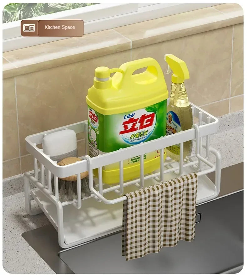 Dishwashing Detergent Dishcloth Organizer Kitchen