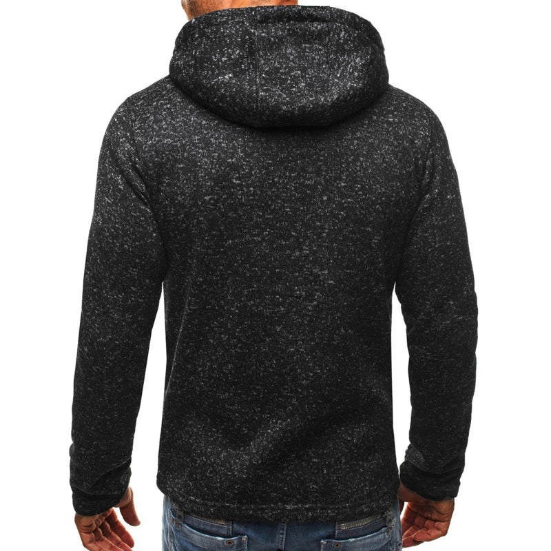 Men's Hoodie with Side Zipper Pockets