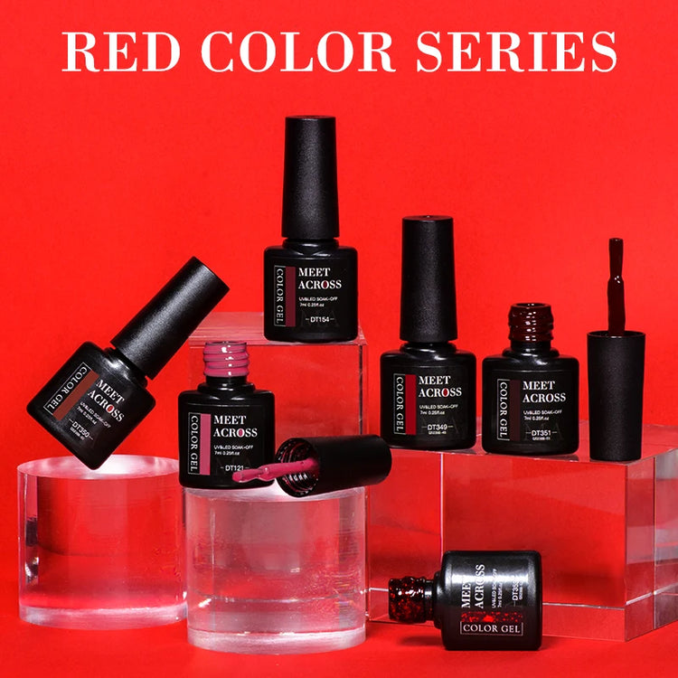 Wine Red Gel Nail Polish 7ml