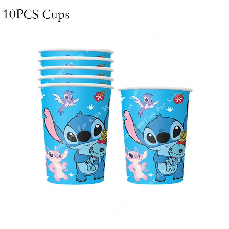 Disney Stitch Birthday Party Decoration Lilo And Stitch Theme Angle Balloon For Kids Boy Girls