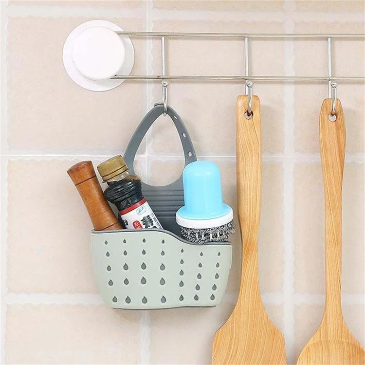 Sink Draining Hanging Basket Adjustable Kitchen Accessories