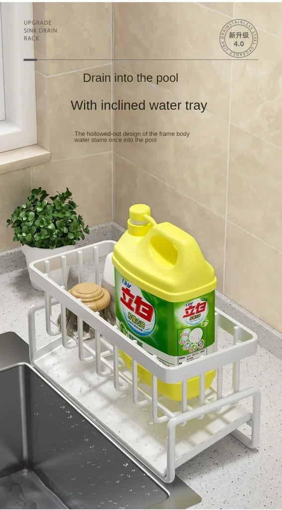 Dishwashing Detergent Dishcloth Organizer Kitchen