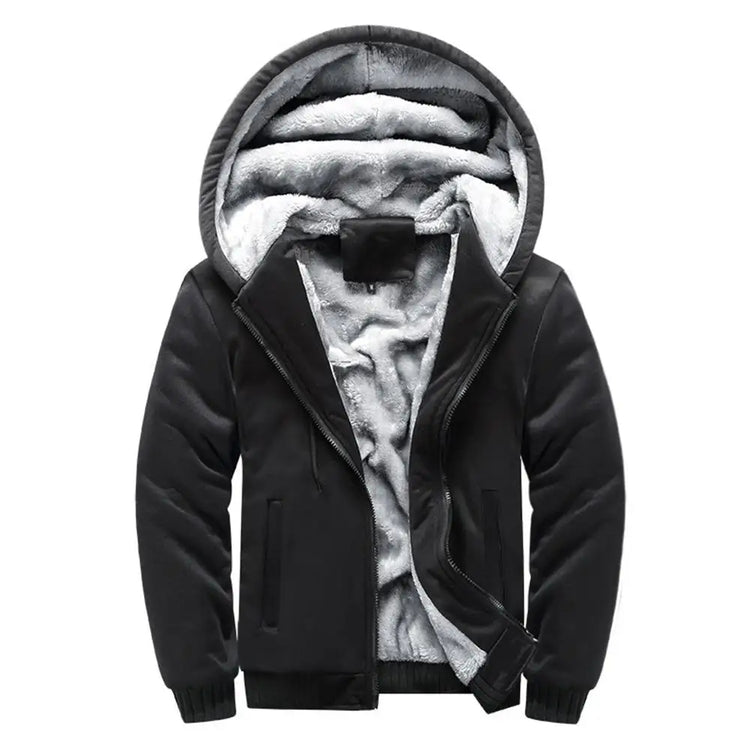 Fleece Long Sleeve Winter Jackets for Men