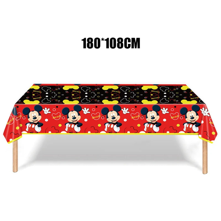 Mickey Mouse Birthday Party Decorations Paper Napkin Plate Cup for Kids