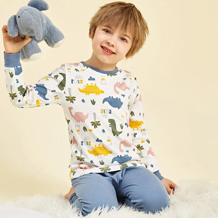 Sleepwear Cotton Pyjamas Sets For Kids boy & girl