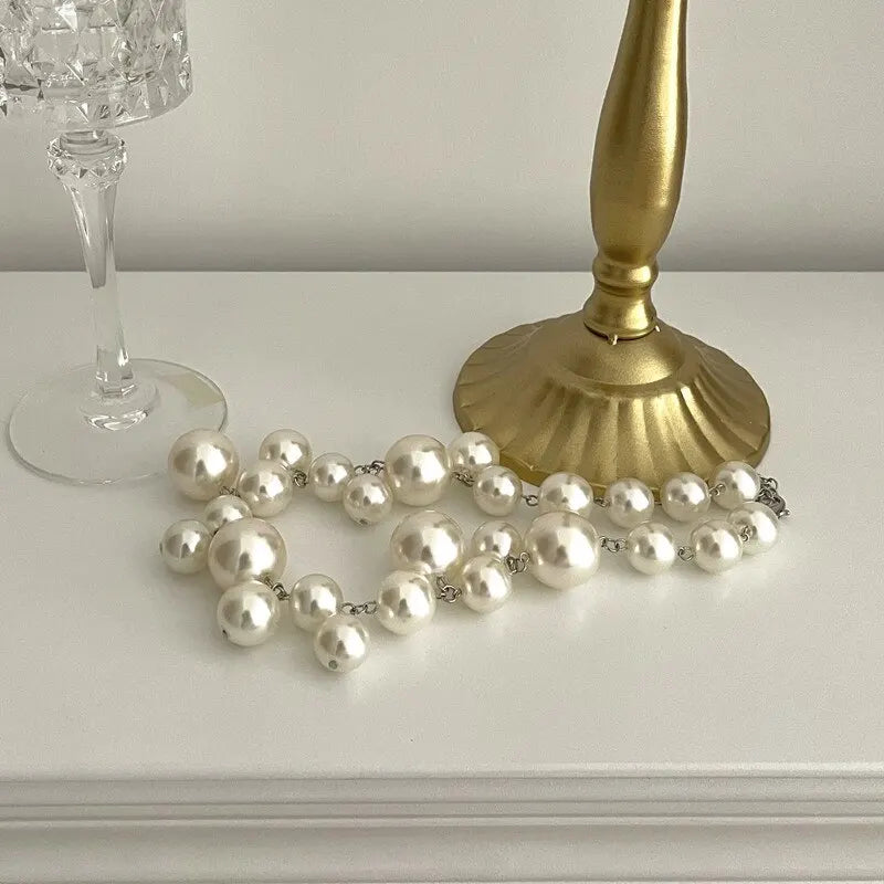 Elegant Imitation Pearl Women's Necklace - Ashmeetdesigns 